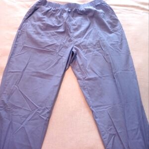 Women's blue extra large scrubs pants